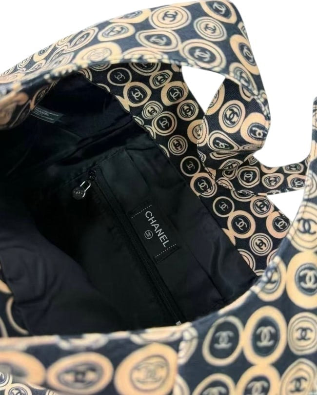 XL Black Gold Coin Fortune Tote | VIP/GWP