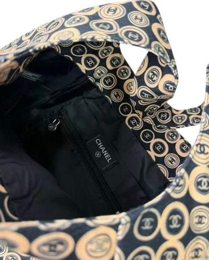 XL Black Gold Coin Fortune Tote | VIP/GWP