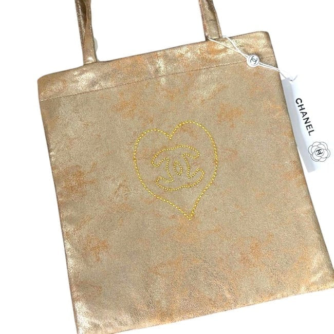 Shimmer Detailed Front Logo U.L Tote | VIP/GWP