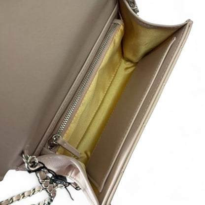 Powder Pink Silver Vintage Style WOC Bag | VIP/GWP