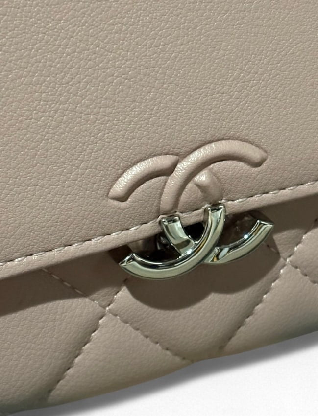 Powder Pink Silver Vintage Style WOC Bag | VIP/GWP