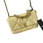 Yellow Quilted 19 Shoulder Bag w/ Box | VIP/GWP