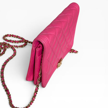 CHANEL Boy Wallet On Chain (WOC)