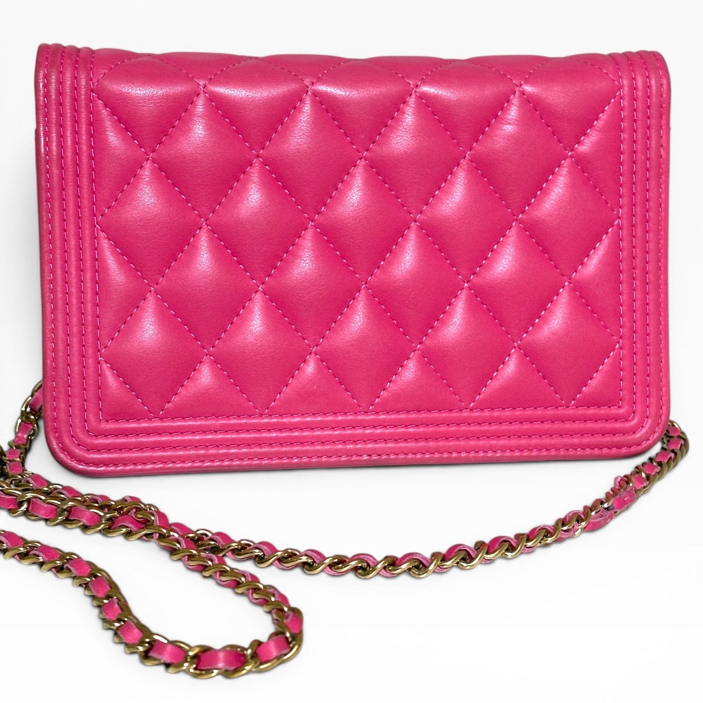 CHANEL Boy Wallet On Chain (WOC)