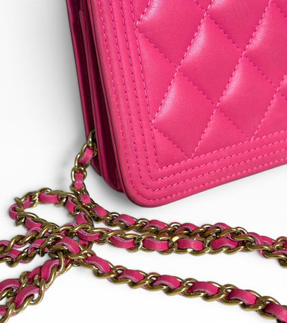 CHANEL Boy Wallet On Chain (WOC)