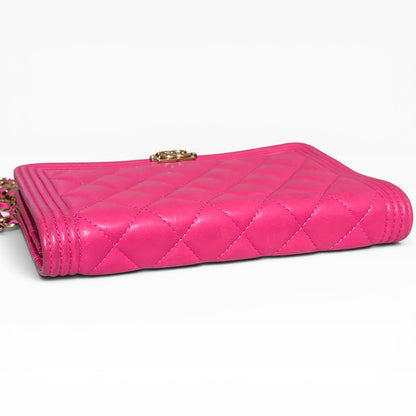 CHANEL Boy Wallet On Chain (WOC)