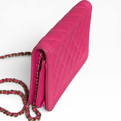 CHANEL Boy Wallet On Chain (WOC)