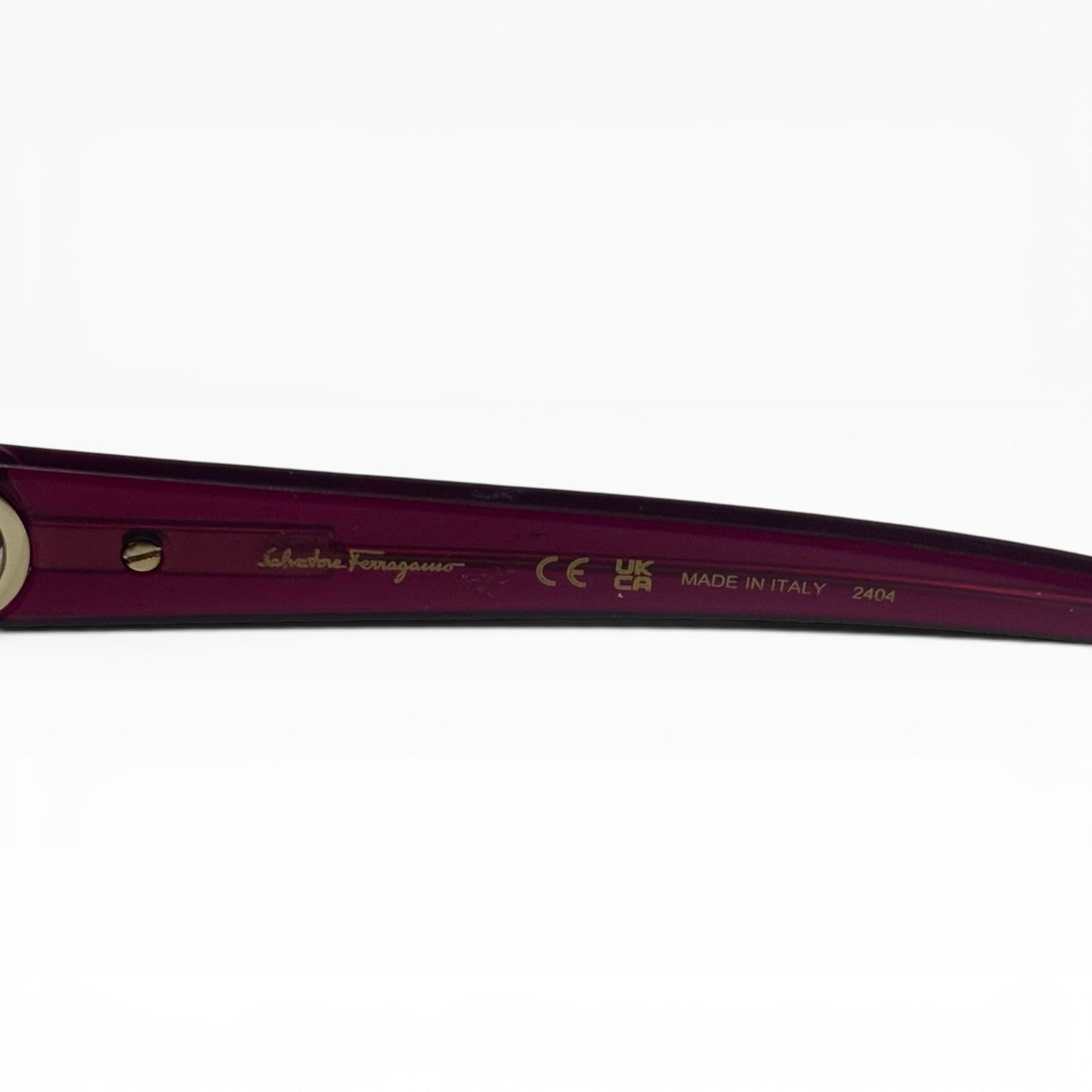 Salvatore Ferragamo Purple Sunglasses