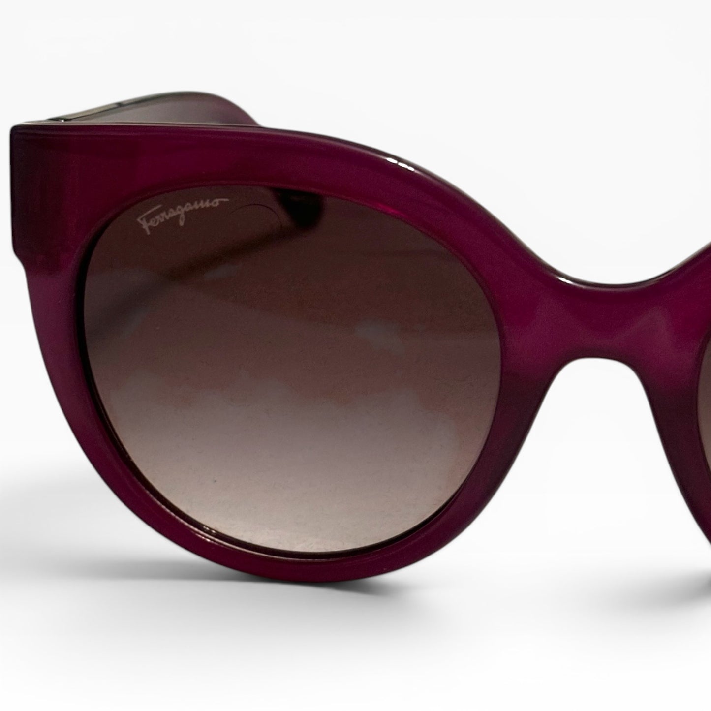 Salvatore Ferragamo Purple Sunglasses