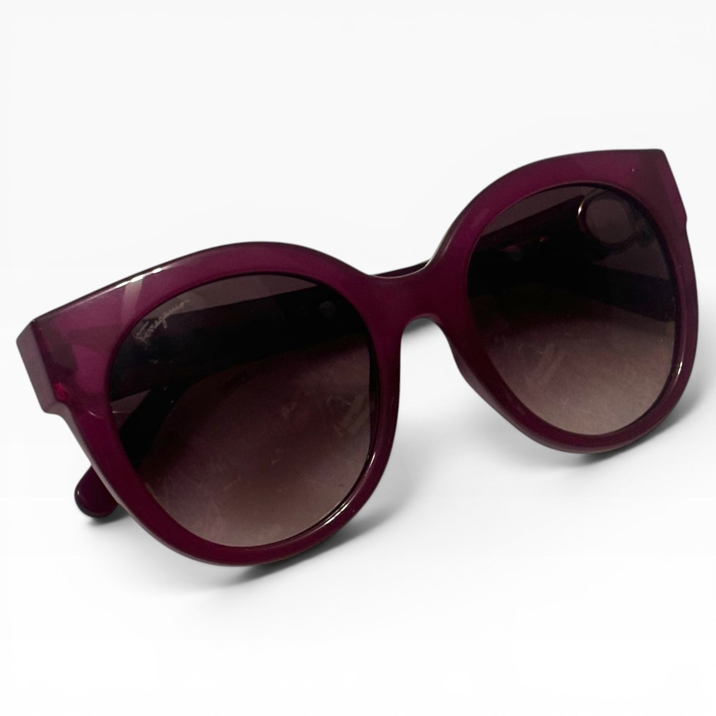 Salvatore Ferragamo Purple Sunglasses
