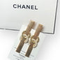 2Pc Large Gold Rhinestone CC Hair Clips | Beaute