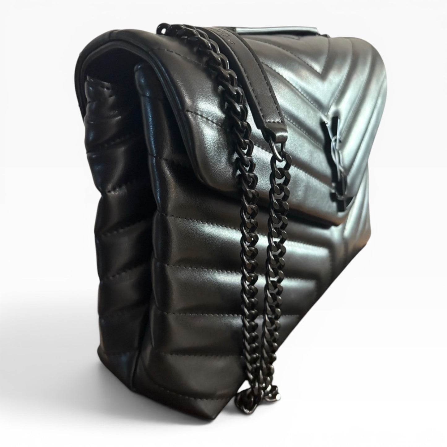 Saint Laurent Black Large Shoulder Bag