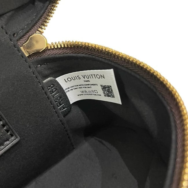 Reverse Monogram Black Long Vanity Case, Strap | VIP/GWP