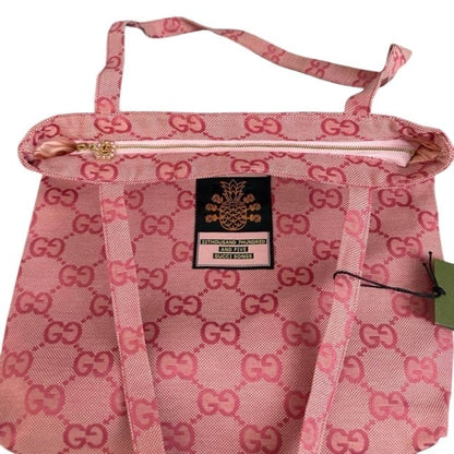 Pink GG Canvas Double Handles Tote | VIP/GWP