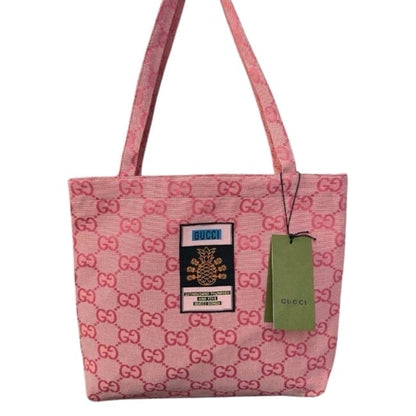 Pink GG Canvas Double Handles Tote | VIP/GWP
