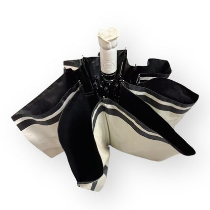 White Black Rose Handle Edition Umbrella | VIP/GWP