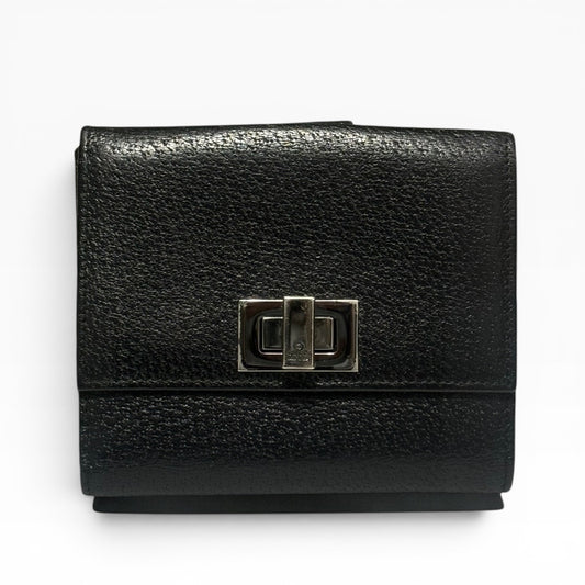 Gucci Black Tri-Fold Wallet