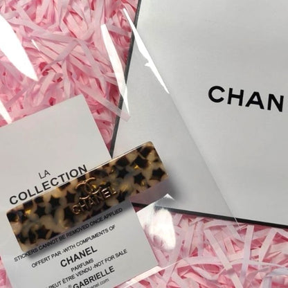 Cheetah Print Long Rectangle Hair Clips | Beaute