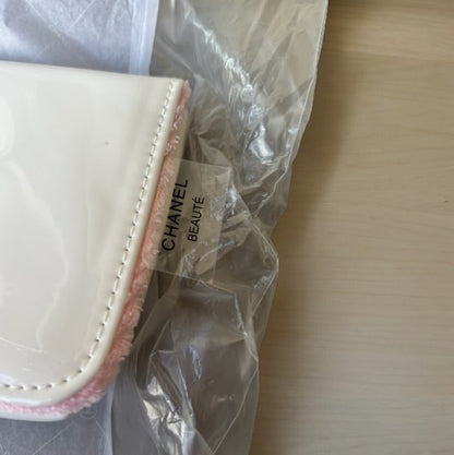 White Pink & Silver Precision Line Front Clutch Bag | VIP/GWP