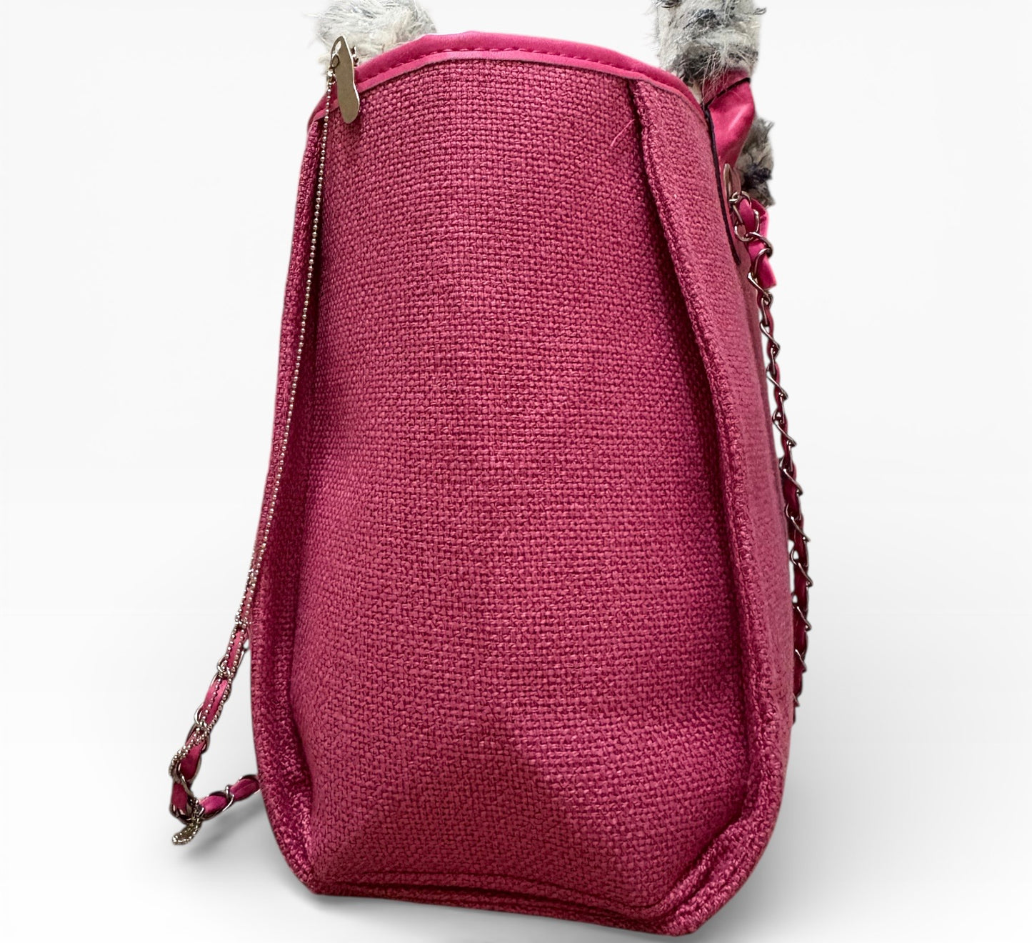 Hot Pink Decorative Deauville Tote | VIP/GWP
