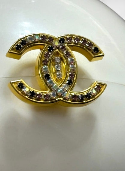 Collectors Pc. White Ball Clutch Rhinestone Detailed | VIP/GWP