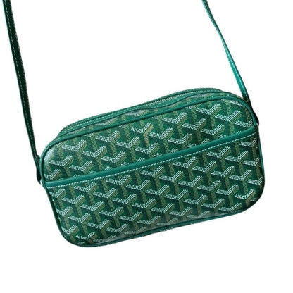 Green Sig Print Camera Bag w/ Gift Bag | VIP/GWP