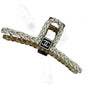 Large White Rope Detailed Hair Clips | Beaute